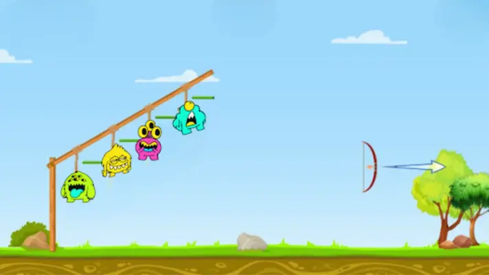 Archery Target Monster Rescue android App screenshot 3